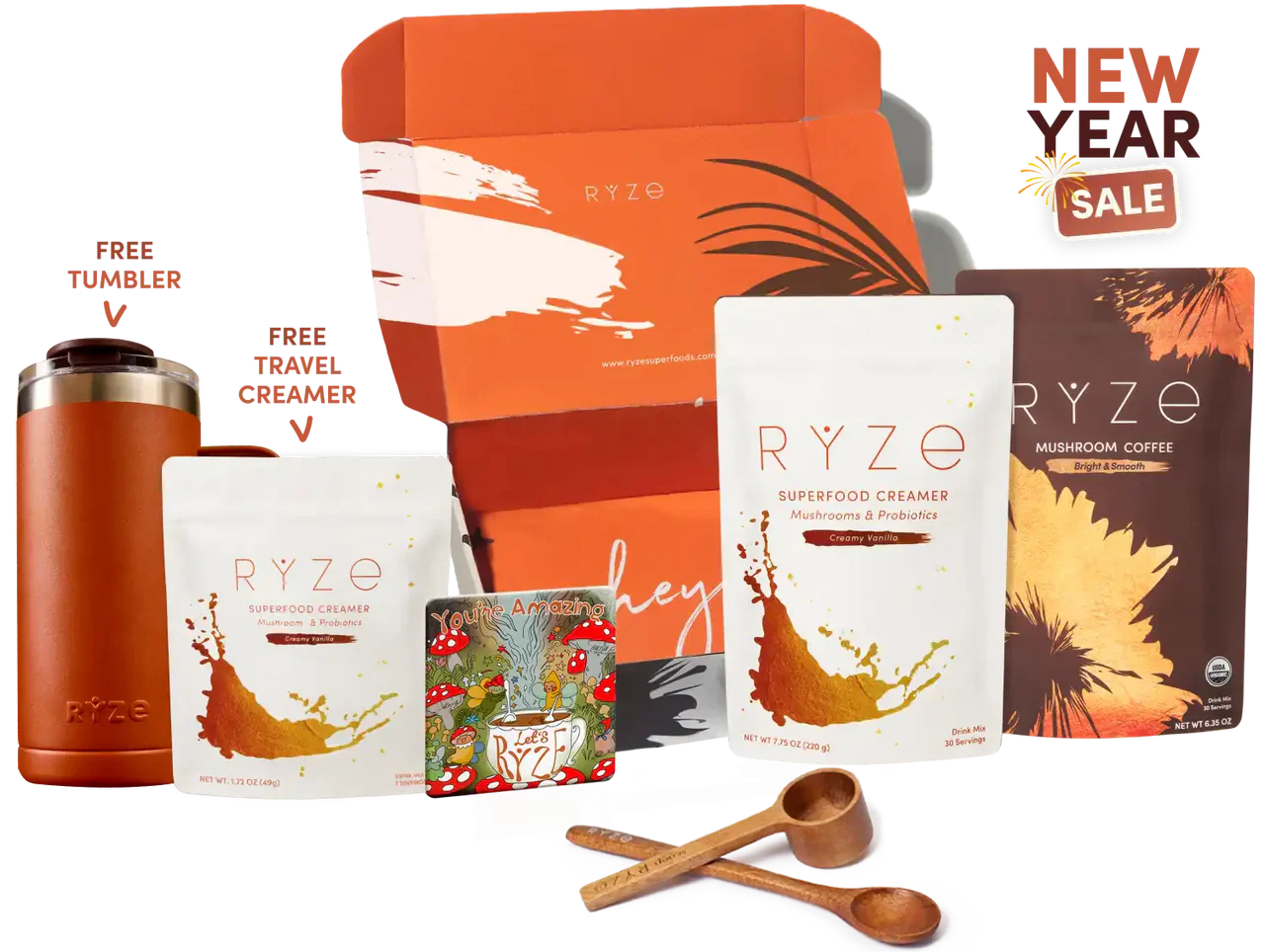 RYZE n Shine Bundle (Coffee + Creamer) Edition-NCKT